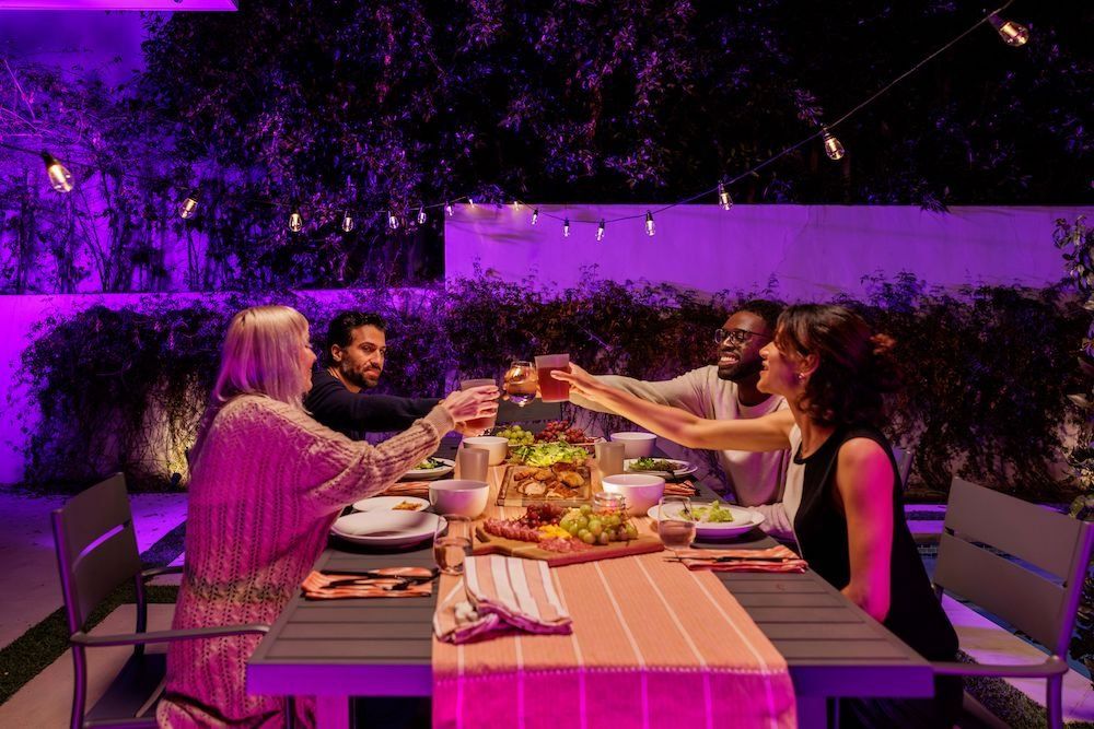 GE Cync Smart Café Lights with Alexa and Music Sync - Gearbrain