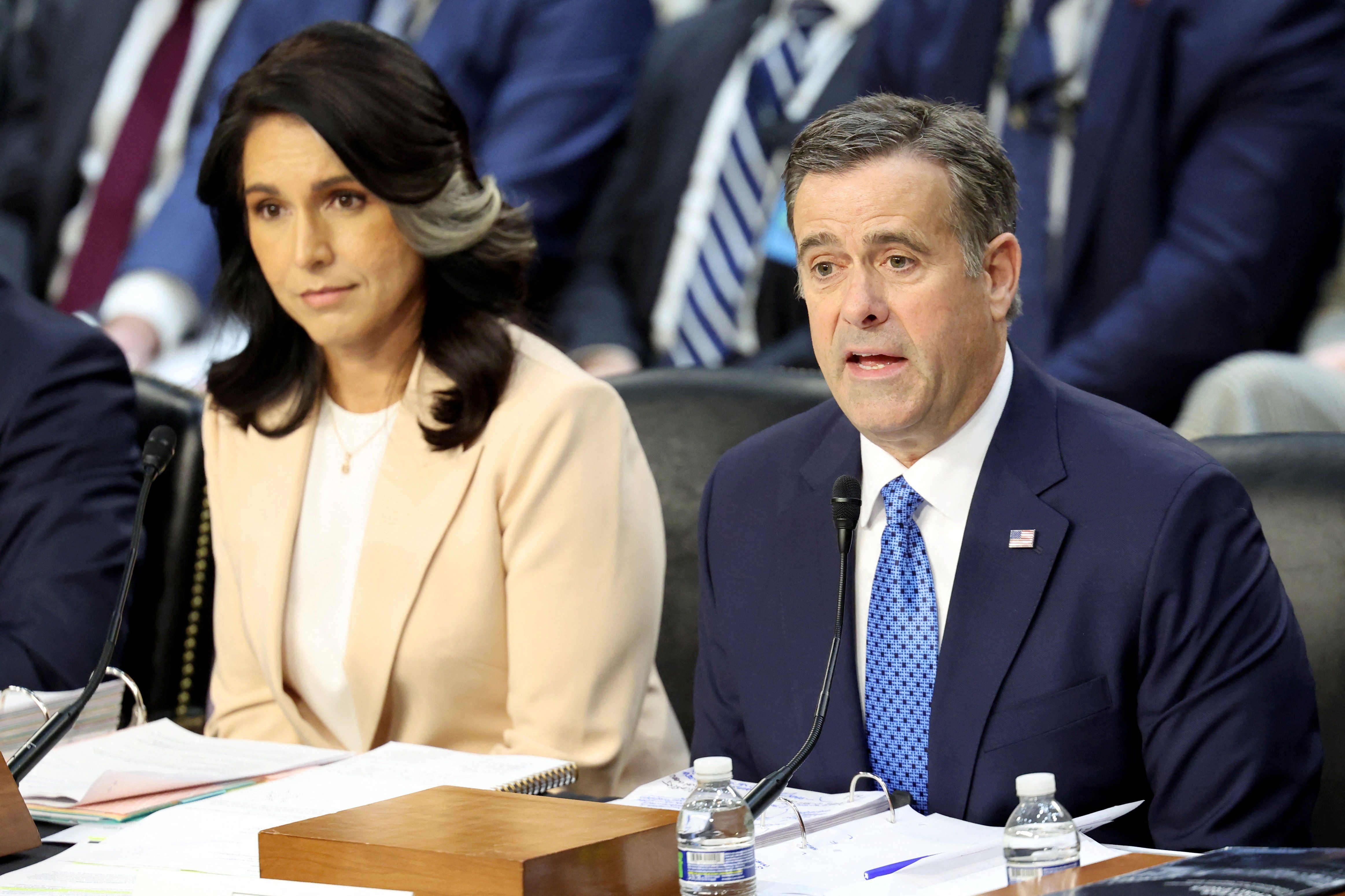 Tulsi Gabbard and John Ratcliffe