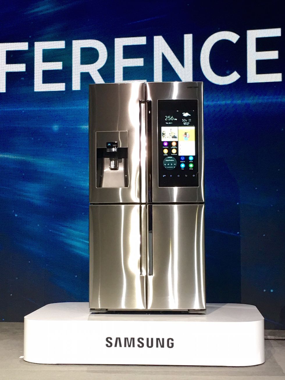 CES 2016: Samsung Unveils Smartest Fridge Ever