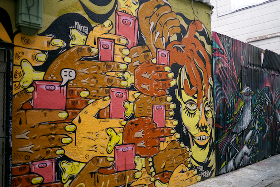 Take a Walking Tour of the Mission's Vibrant Street Art 7x7 Bay Area