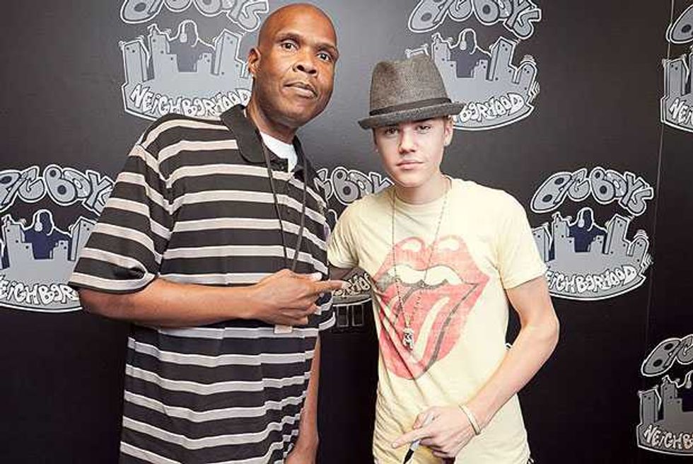Justin Bieber Freestyles Over "Otis" for L.A. Radio Station