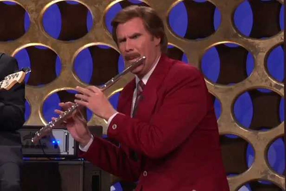 Play That Funky Jazz Flute, Ron Burgundy