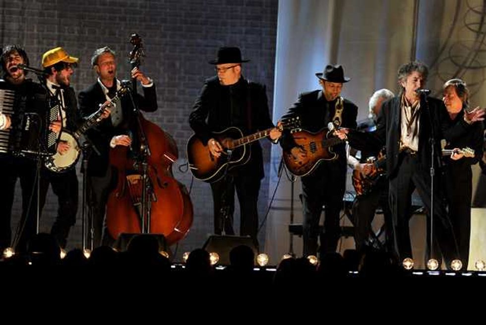 Instant Grammy Review: Mumford and Sons/Avett Brothers/Bob Dylan