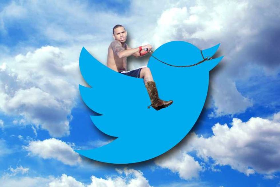 The Year in Chris Brown Twitter Feuds, Or How Many Tweets Can One Man Delete?