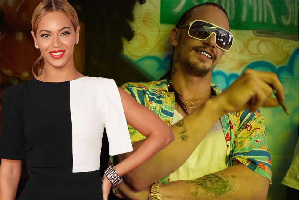 Deep-Voiced Beyonce Sounds a Lot Like James Franco in Spring Breakers