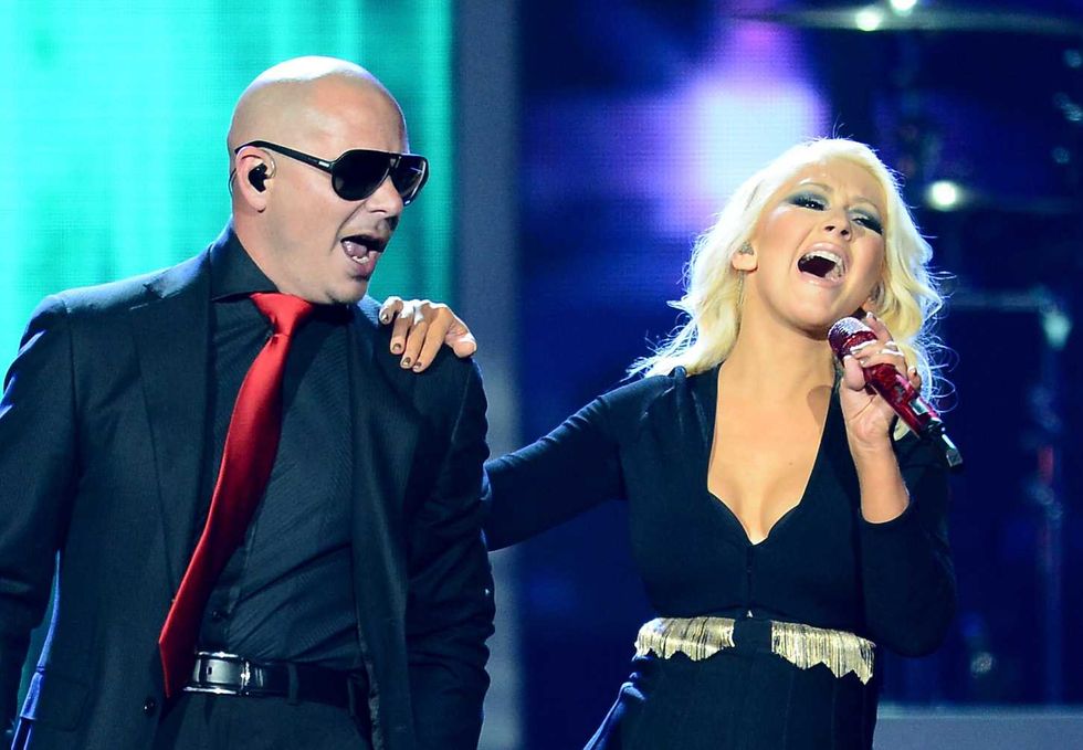 Instant Billboard Music Awards Review: Pitbull feat. Christina Aguilera, "Feel This Moment"