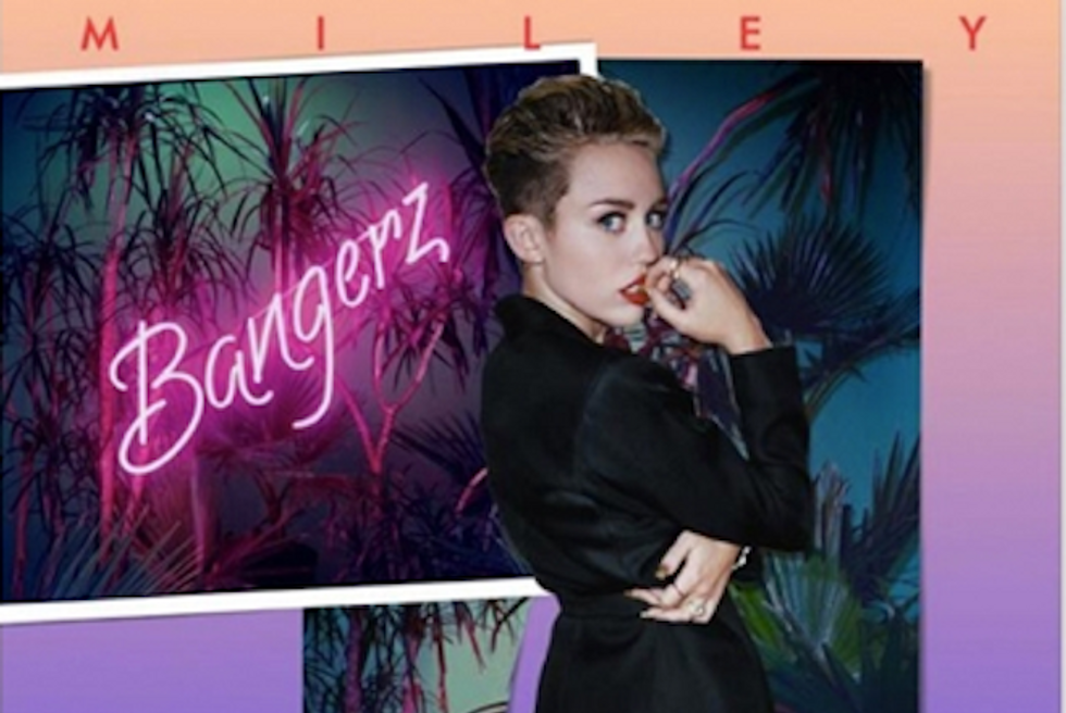 Amidst All the Twerking and Such, Miley Cyrus Also Released a New Single