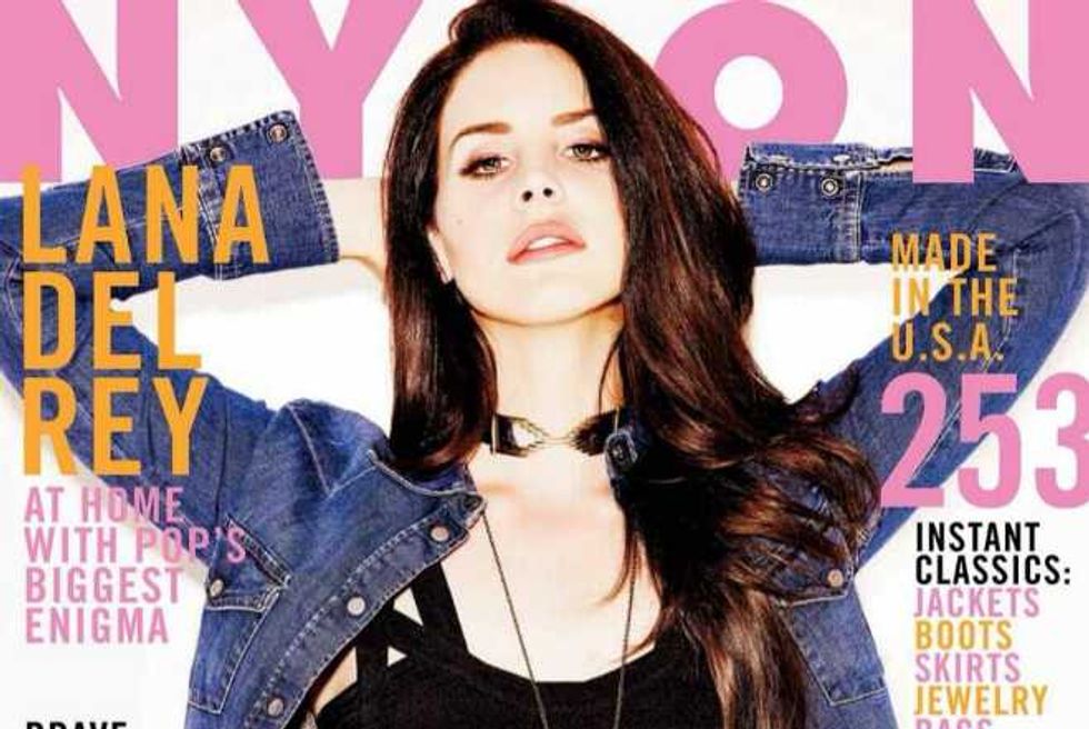 Here's Lana Del Rey Looking Great On The Cover Of 'Nylon'