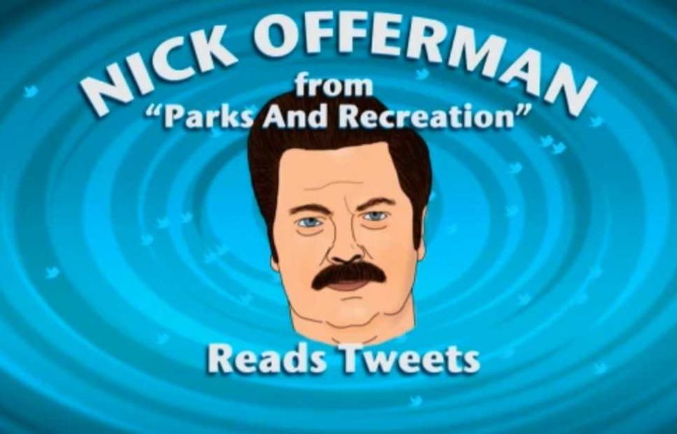 Nick Offerman Is Fascinated By The Tweets Of Female Pop Stars