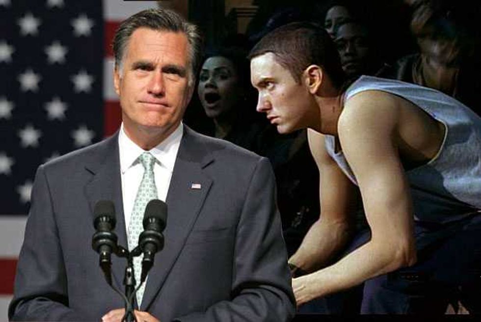 "F--- Cranbrook": An Unearthed Eminem Diss of Mitt Romney's School Form "8 Mile"