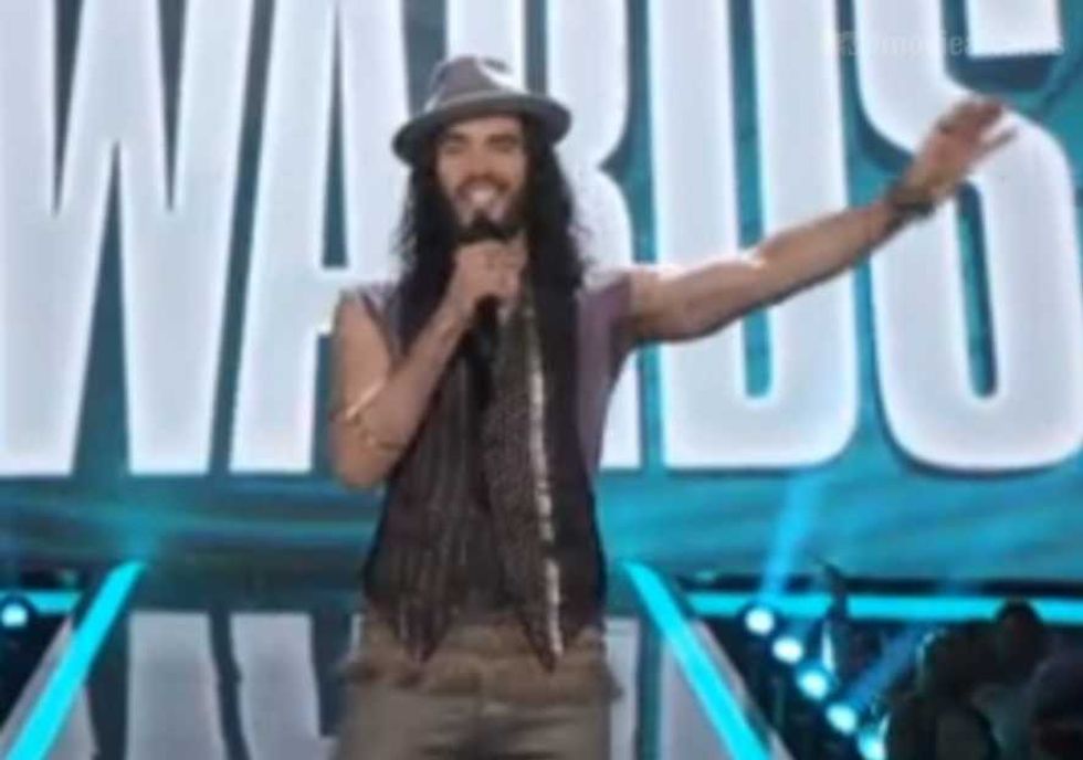 Russell Brand Finally Makes That Katy Perry Joke