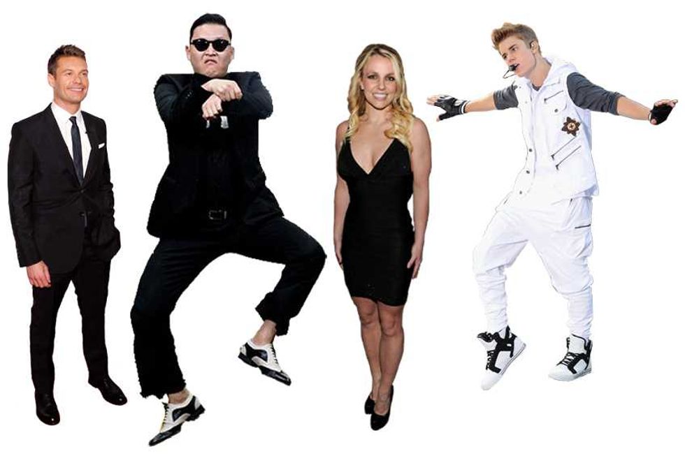 Daily Tweetcap: Britney Spears And Ryan Seacrest Get Into Gangnam Style