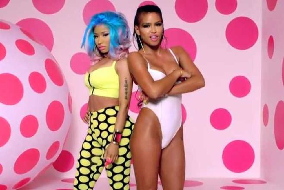 "The Boys" Video Teaches Us That Nicki Minaj Should Not Be Left Alone Around Fire