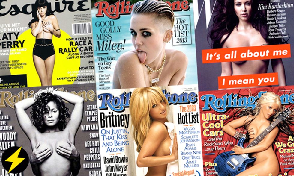 Popdust Exposed! 20 Incredibly Sexy and Totally Nude Celebrity Magazine Covers