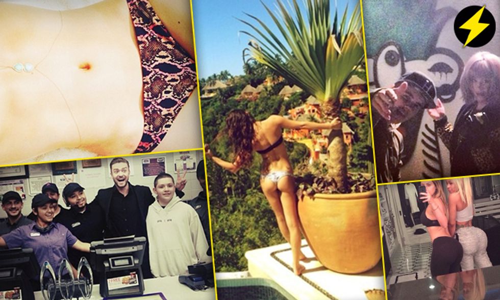 Celeb Social Media Photos of the Week: The Cool, The Not-So-Cool & The WTF?