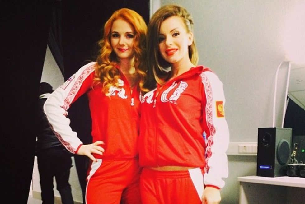 Watch 'Lesbian' Pop Duo t.A.T.u. Perform At Winter Olympics Opening Ceremony