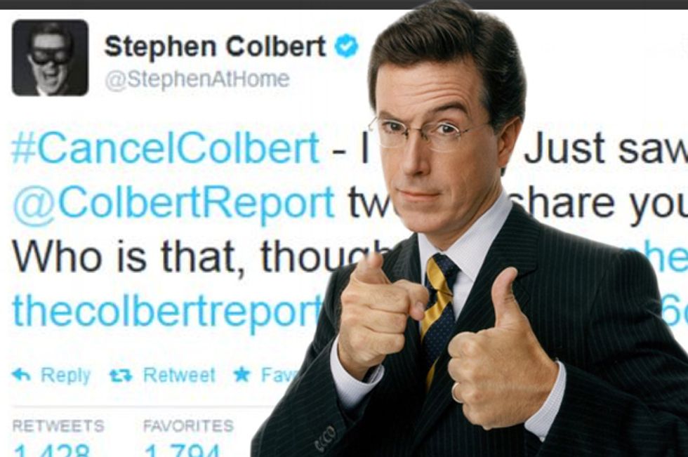 Inside Colbert Report's Epic Twitter Fail That Led To Cries Of Racism.... #WhoopsOhShit