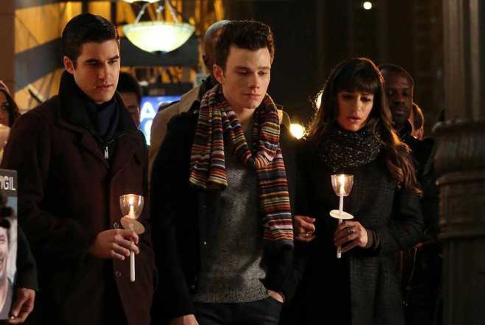 'Glee' Holds Candlelight Vigil After Gay 'Bash'—Watch The 'No One Is Alone' Performance