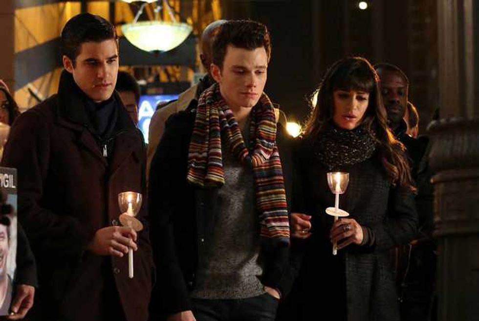 'Glee' Holds Candlelight Vigil After Gay 'Bash'—Watch The 'No One Is Alone' Performance