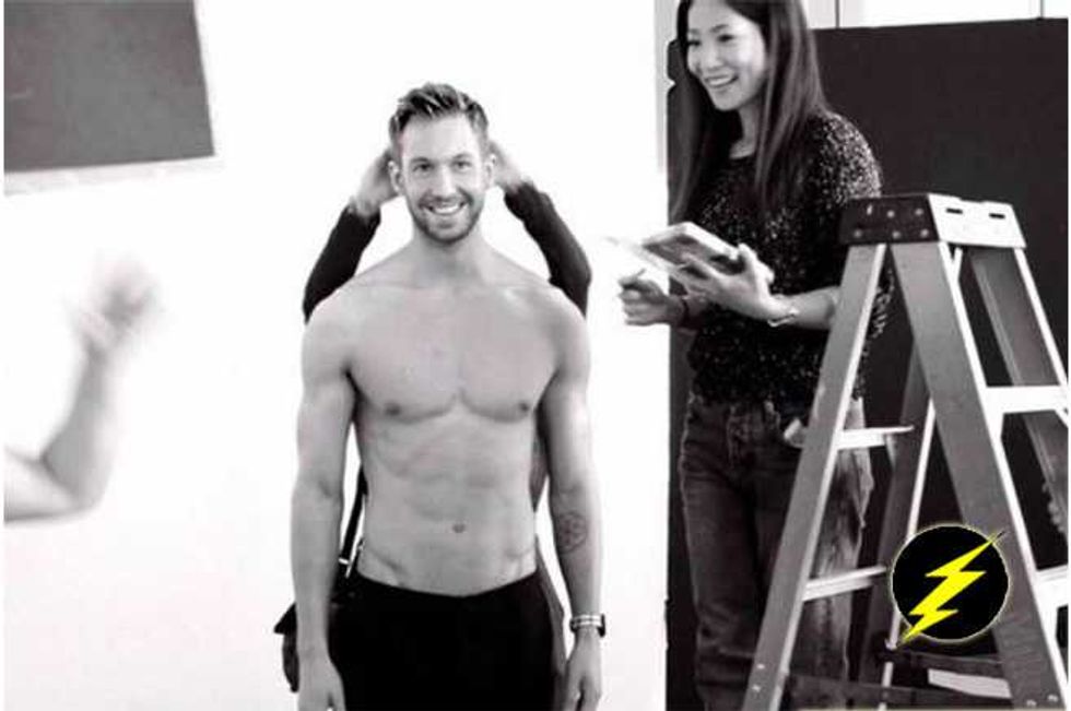 Calvin Harris Looks Incredibly Hot As The New Face Of Armani