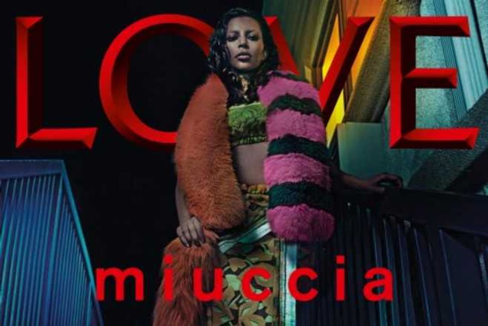 Kim Kardashian Is Almost Unrecognisable On The Cover Of 'Love' Magazine