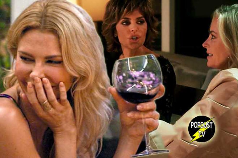 The Real Housewives of Beverly Hills—Trash Talkin’ And Wine Tossin’