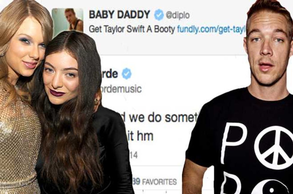 Lorde Mocks Diplo's 'Tiny Penis' After He Body-Shames Taylor Swift's Booty