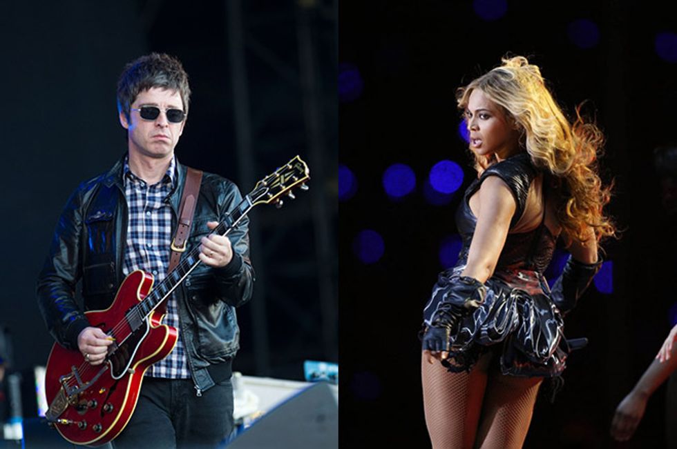Noel Gallagher Trashes Beyonce, Risks Stirring Up Beehive
