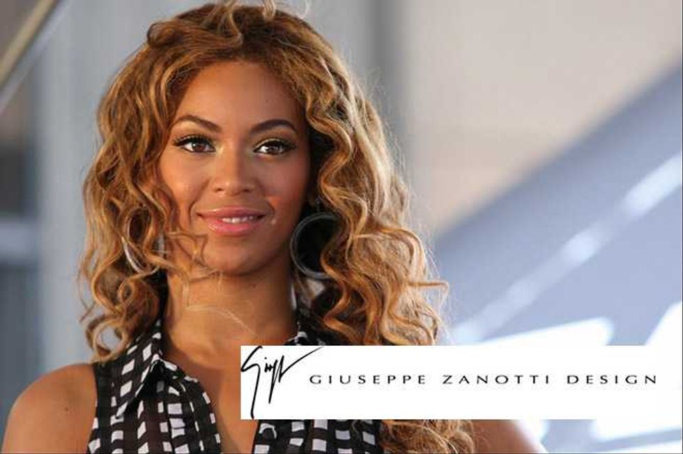 Beyonce Designs Footwear With Giuseppe Zanotti, On Sale In Just Two Weeks