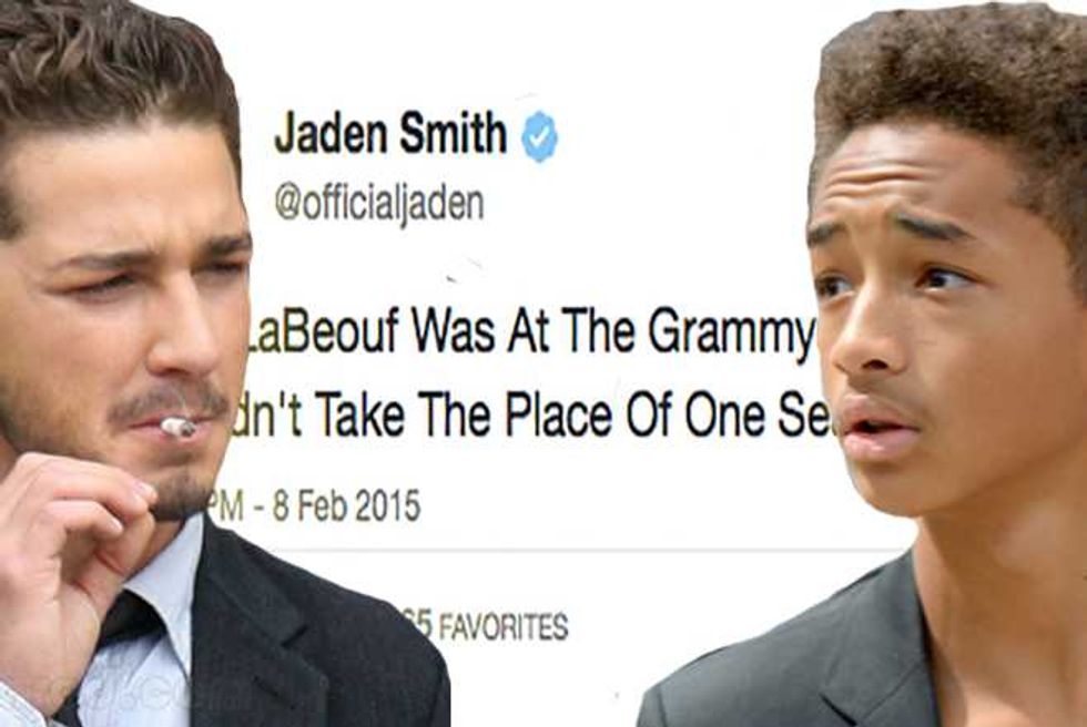 Jaden Smith Throws Twitter Shade At Shia LaBeouf Over Grammys Snub