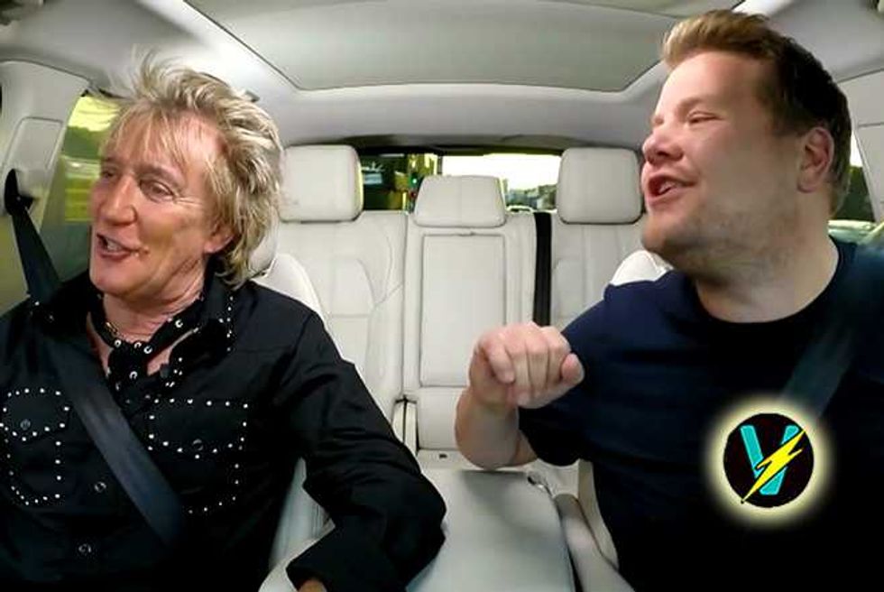 Rod Stewart, James Corden Carpool Karaoke Is Everything, Just, Everything