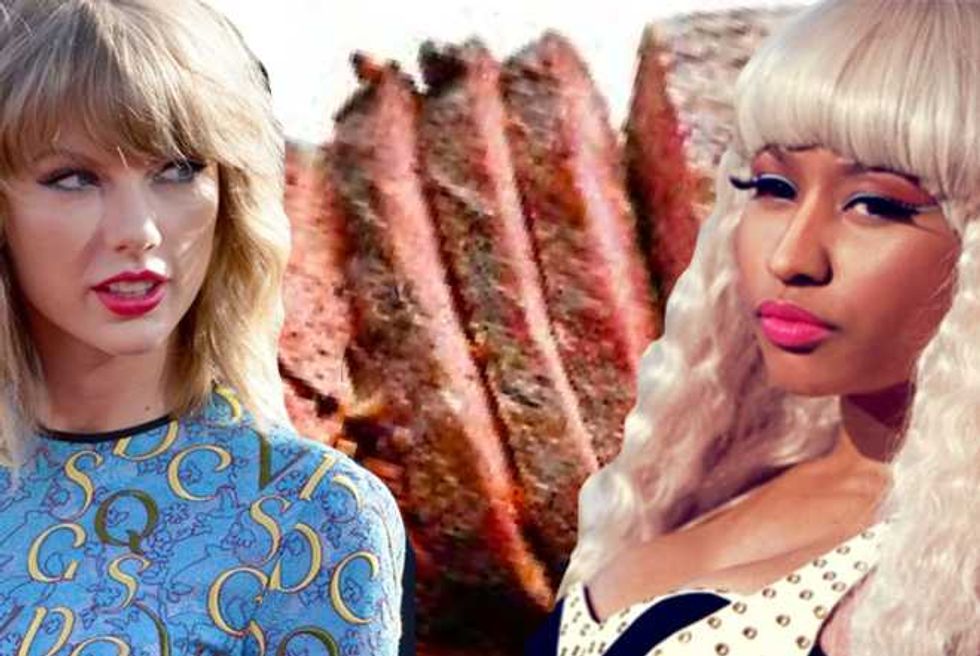 Nicki Minaj And Taylor Swift Beefin’ Over VMAs Snub