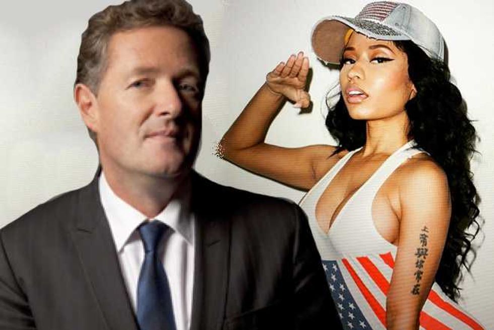 Piers Morgan's Nicki Minaj Rant Is The Perfect Bitter Angry Little Troll Piece