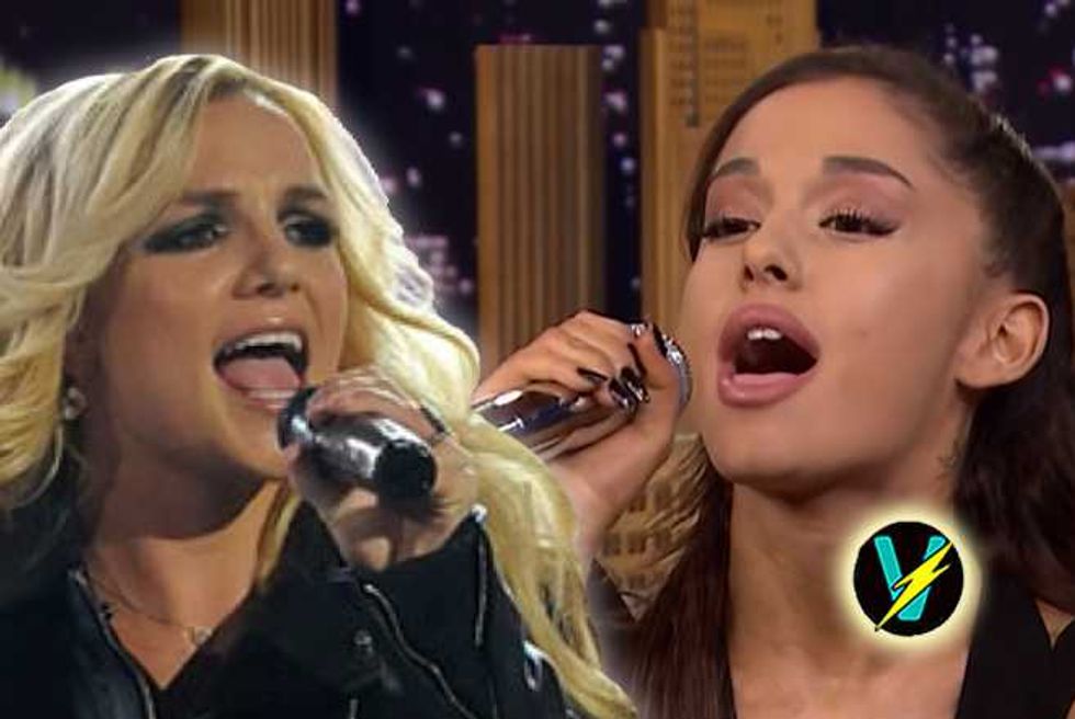 Ariana Grande Does Britney Spears Better Than Britney Spears Does