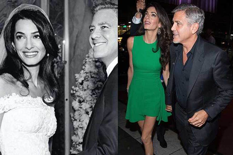 George Clooney and Amal's First Year Of Marriage—$$$$