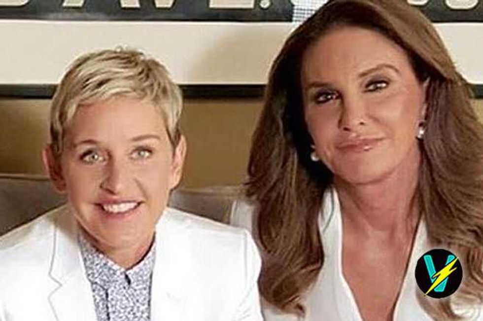 Ellen Is Confused By Caitlyn Jenner's Same Sex Marriage Judgement