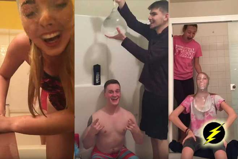 Yep, The Condom Challenge Is A Real Thing—And By Real, We Mean Real Stupid
