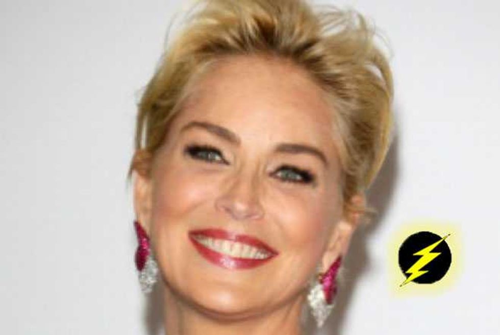 Sharon Stone With No Make Up Looks NOTHING Like Sharon Stone
