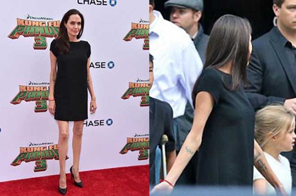 Angelina Jolie Channels Auschwitz On Red Carpet