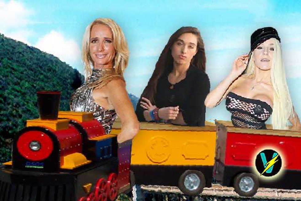 KimRichards Crazy Train Is Back—Daughter And CourtneyStodden On Board!