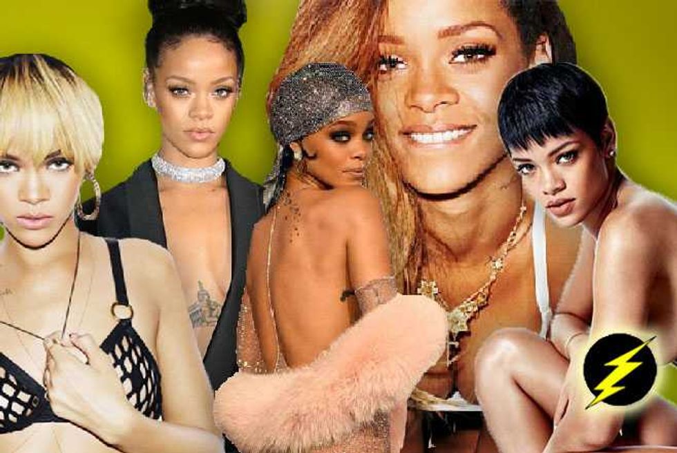 FreeTheNipple! All Hail Rihanna—A Braless Nipple Baring Goddess!
