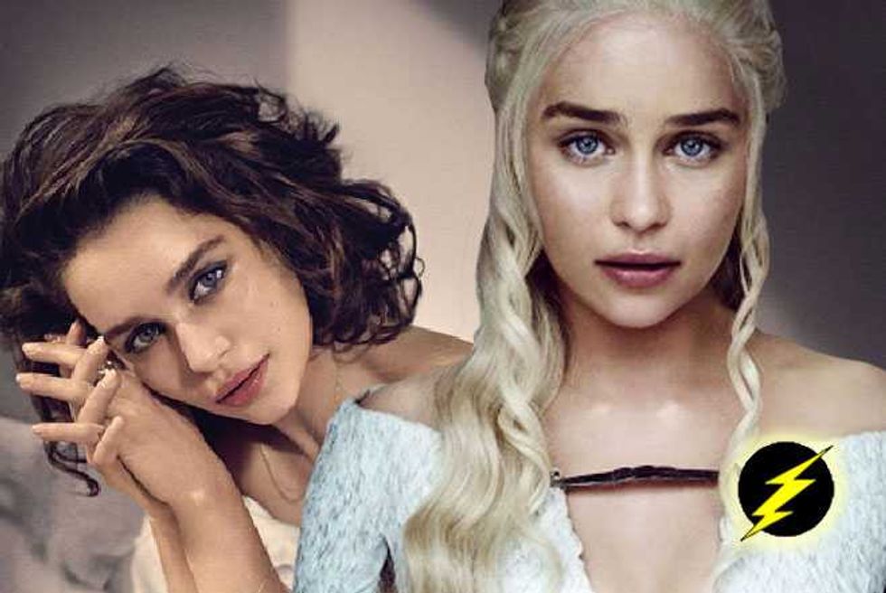 Game Of Thrones Emilia Clarke—Drunk Naked And Photoshopped In Esquire