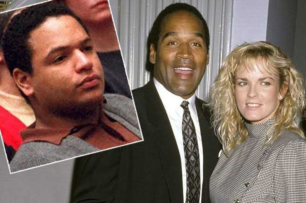 OJ Simpson's son's photo from court