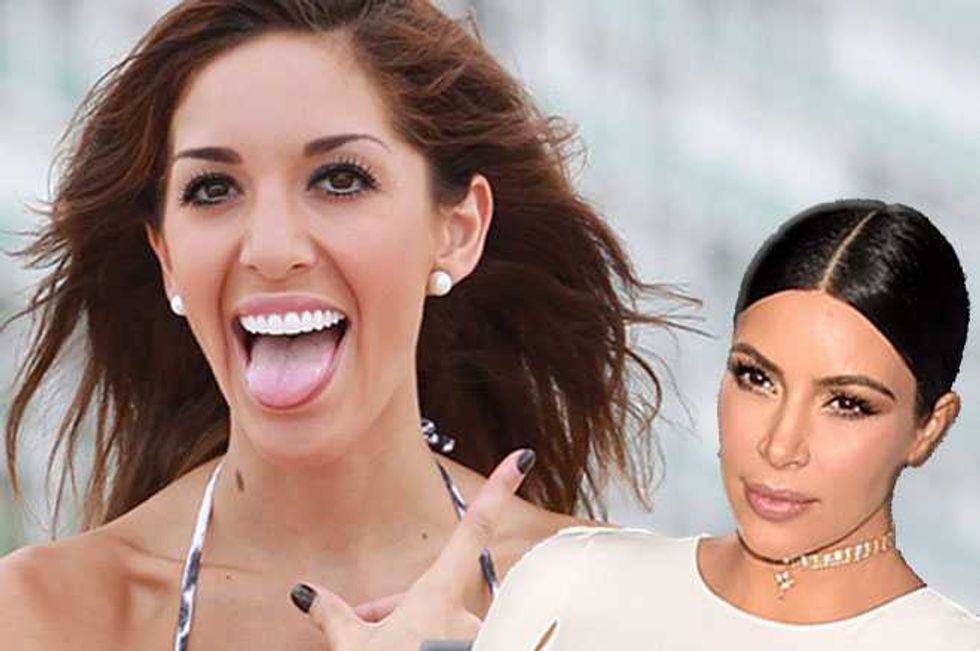 Farrah Abraham Says She's Better Than Kim Kardashian!