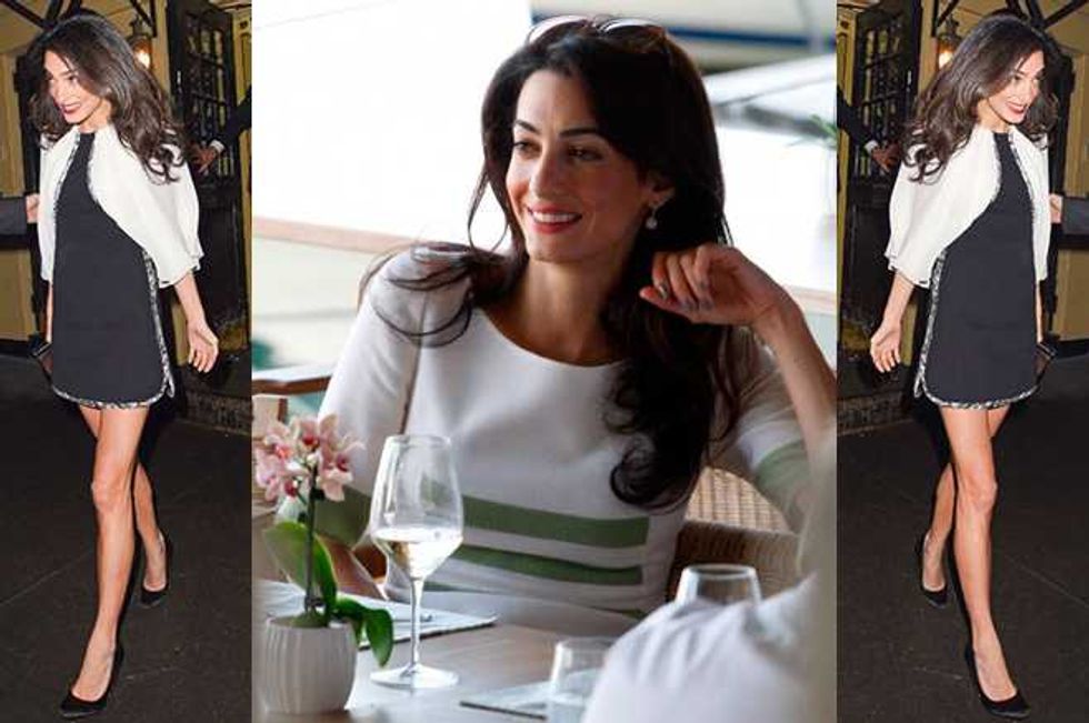 Now You Can Pay To Have Lunch With Amal Clooney!