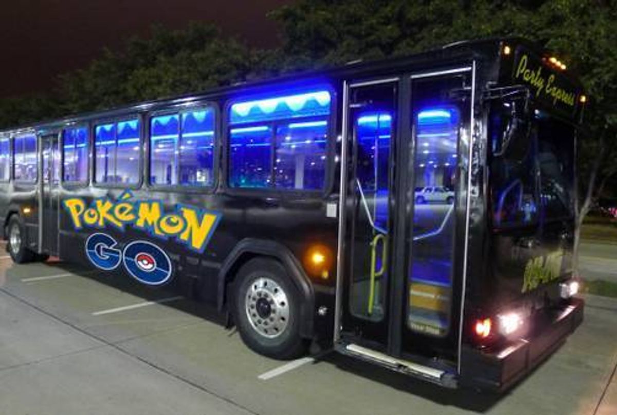 Because What's Missing From Pokémon GO Is a Party Bus