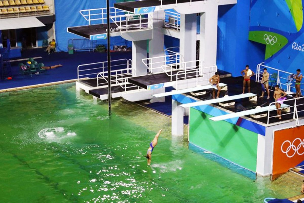olympic pool conspiracy