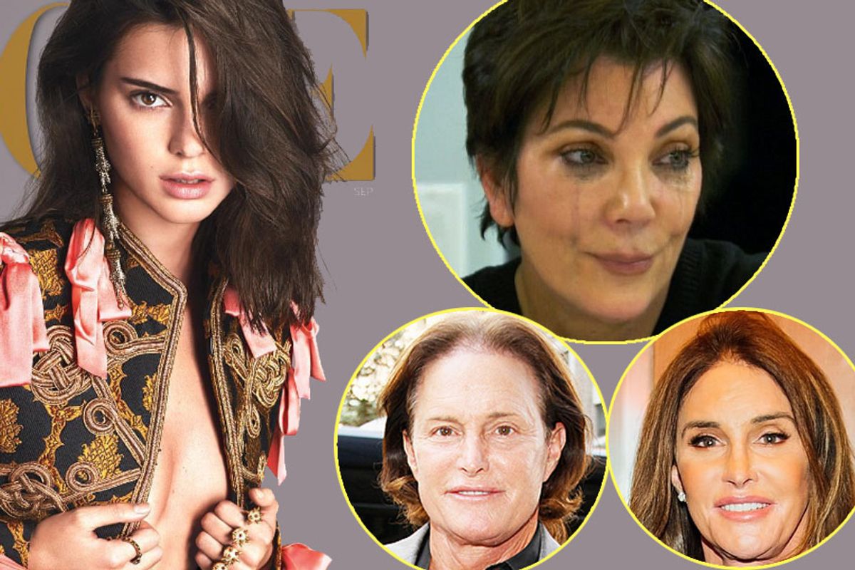 kendall jenner mother liar