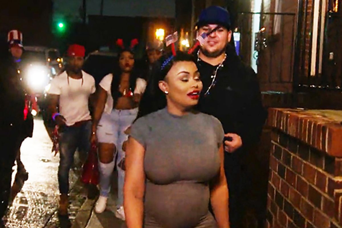 rob kardashian blac chyna reality show train wreck