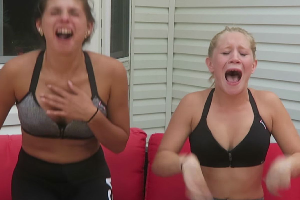 Lizzy wurst sabrina nicole hottest pepper challenge